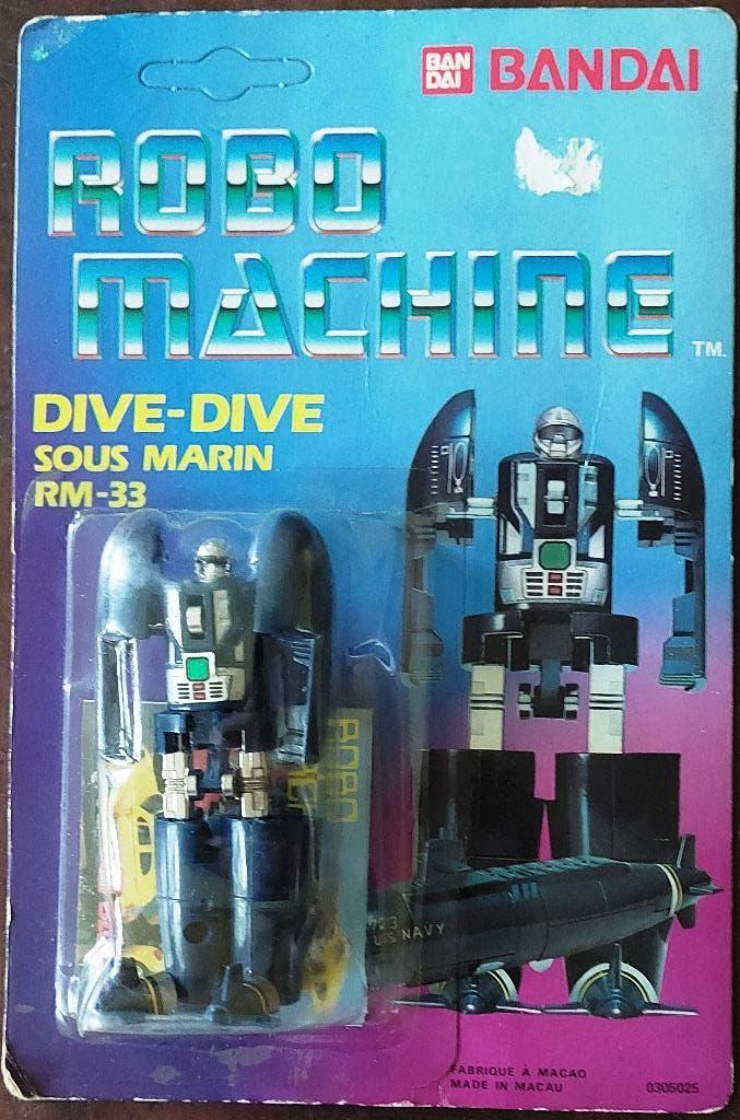 Robomachine Dive Dive RM-33 Bandai, Ophalen of Verzenden, Nieuw