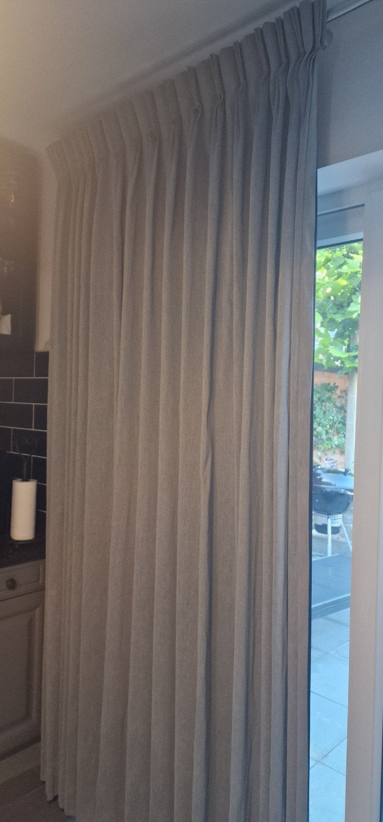 Mooie gordijnen, Maison & Meubles, Ameublement | Rideaux & Stores à lamelles, Gris, Noir, Enlèvement