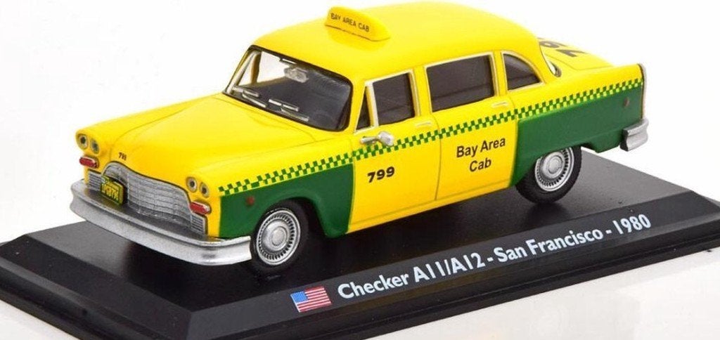 Taxi Checker A11/A12 de San Francisco - 1980 -, Enlèvement ou Envoi, Neuf, Voiture, Autres marques