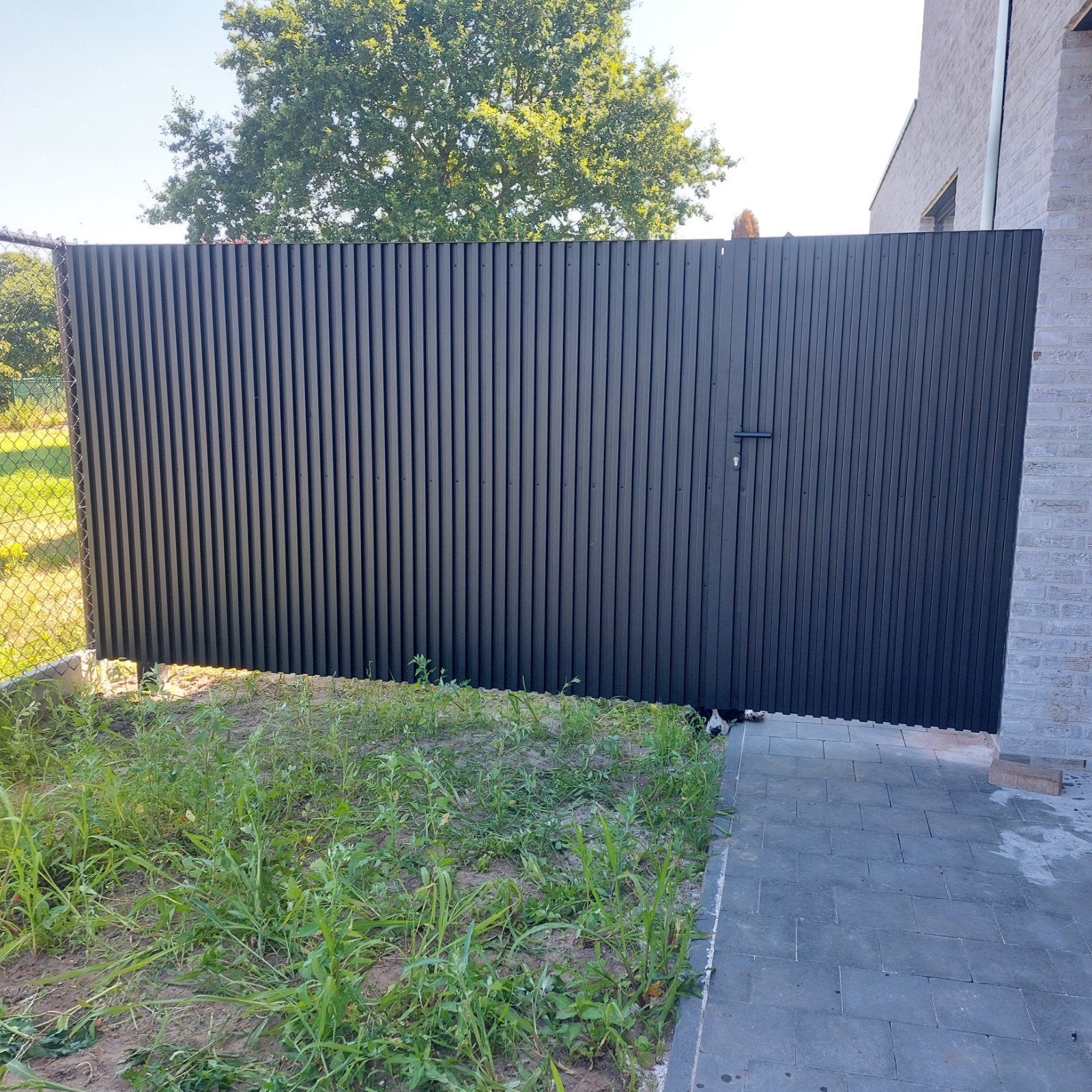 poorten op maat, Tuin en Terras, Ophalen, Nieuw, Aluminium, Schuifpoort