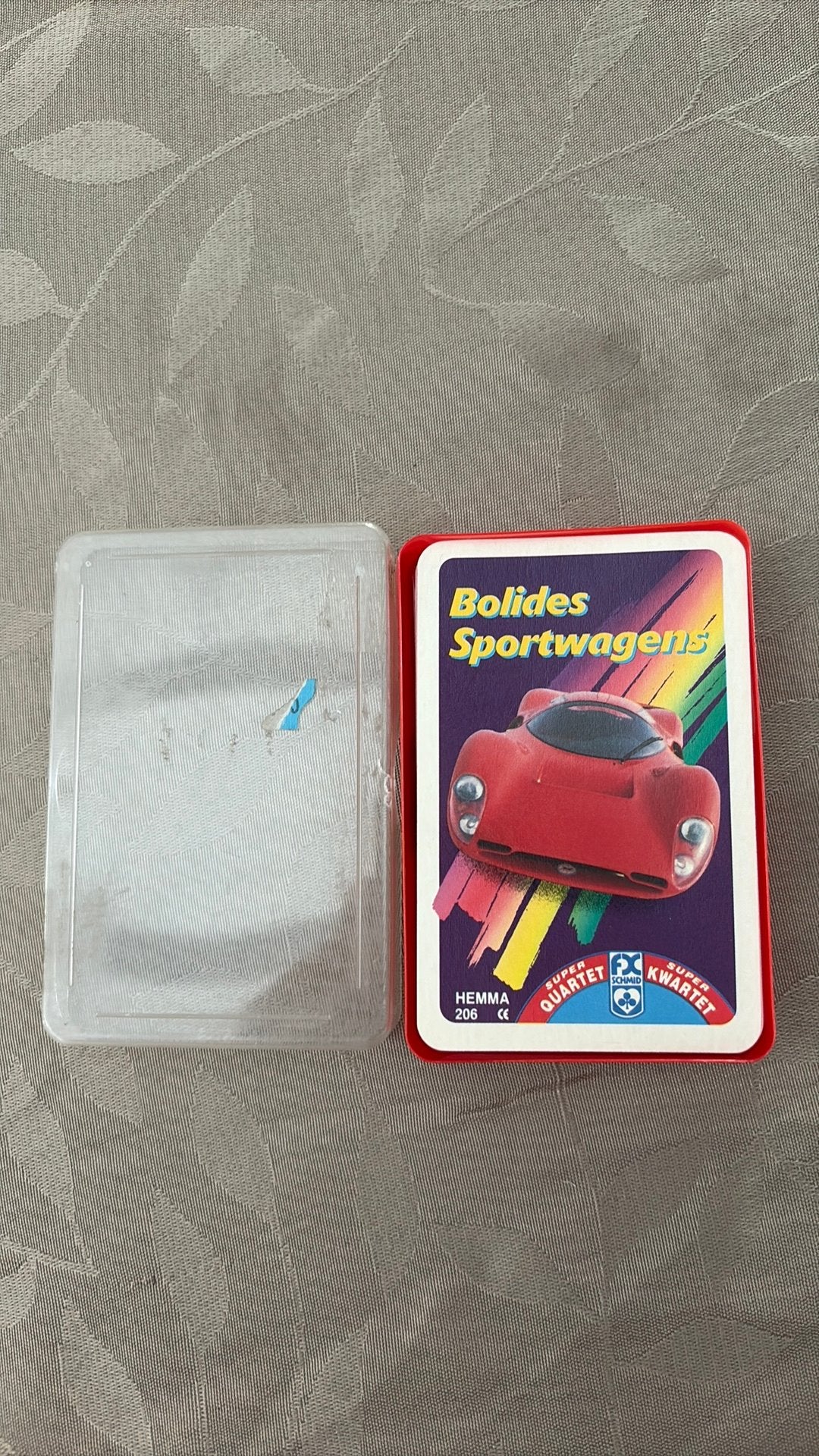 Retro Super Kwartet FX Schmid - Bolides / Sportwagens, Enlèvement ou Envoi, Comme neuf