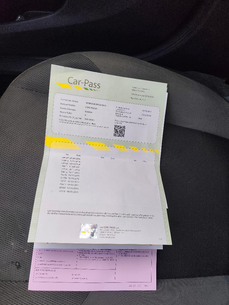 2013 Ford focus/Airco/GPS/1.0 Essence/ feuille rose, Autos, Ford, Entreprise, Achat, Focus, ABS, Airbags, Air conditionné, Alarme