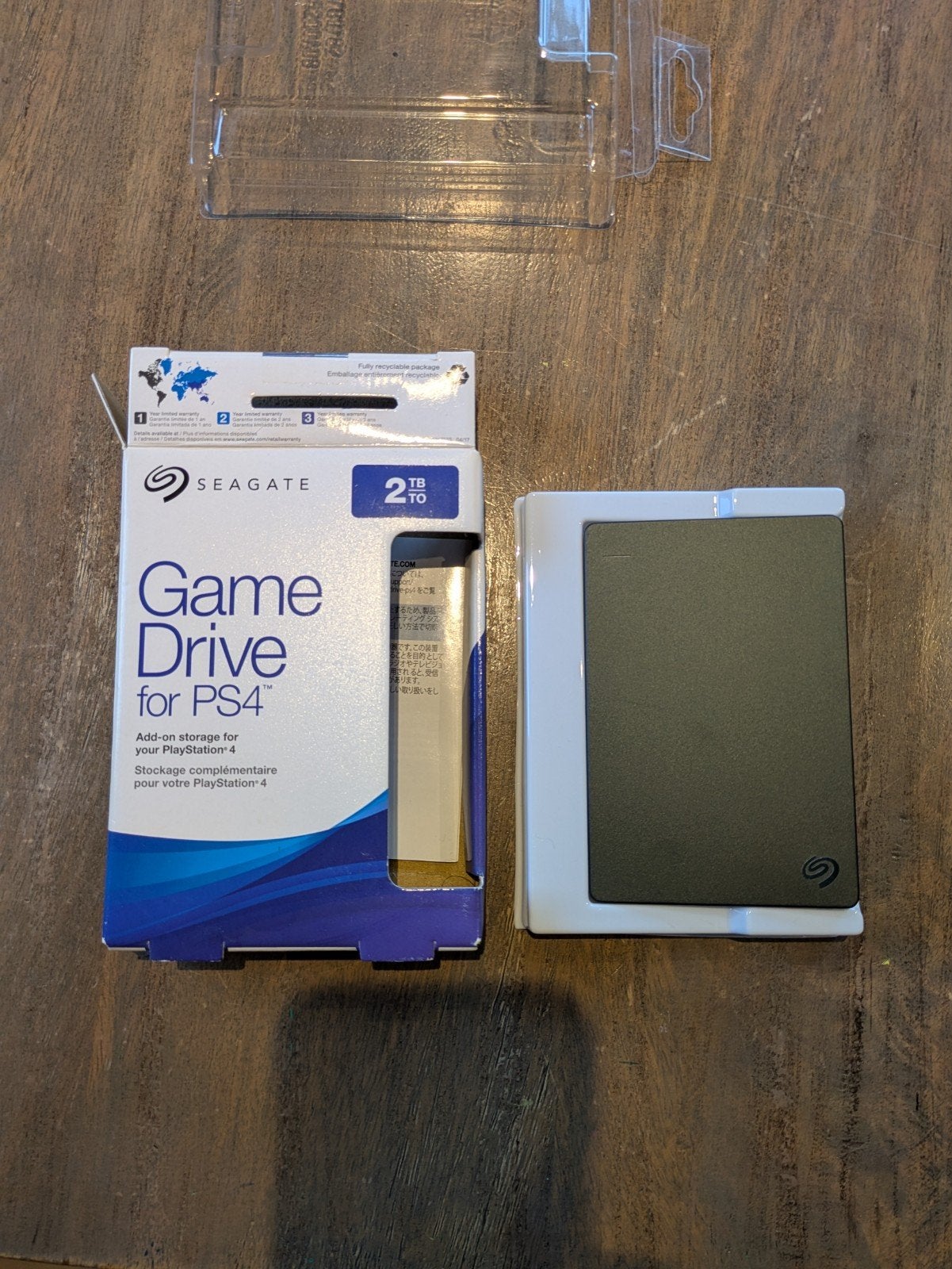 Seagate externe harde schijf PS4 + controller, Ophalen of Verzenden