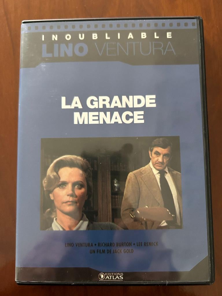 DVD La grande menace - Ventura, Burton, Reemick, CD & DVD, Français, Comme neuf, Enlèvement, Français