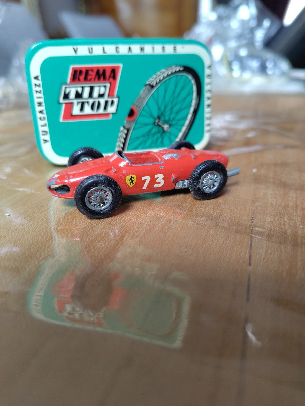 Ferrari van Lesney nr. 73, Antiek en Kunst, Ophalen of Verzenden