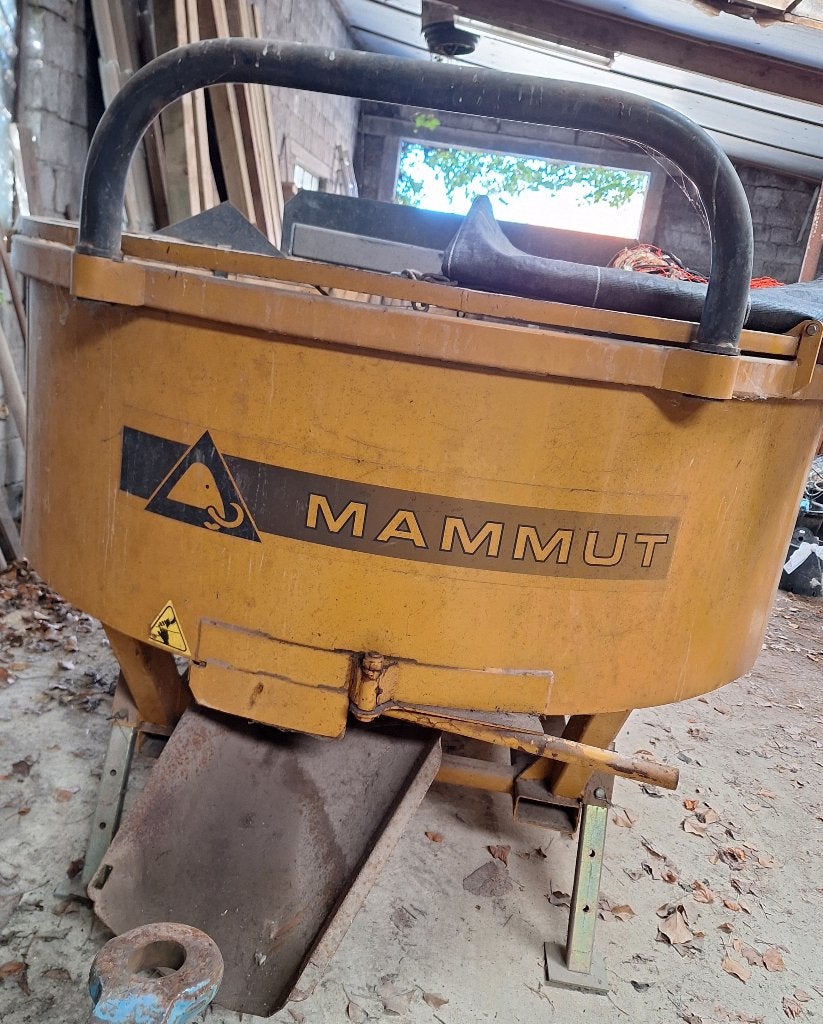 Betonmixer, Enlèvement, Utilisé