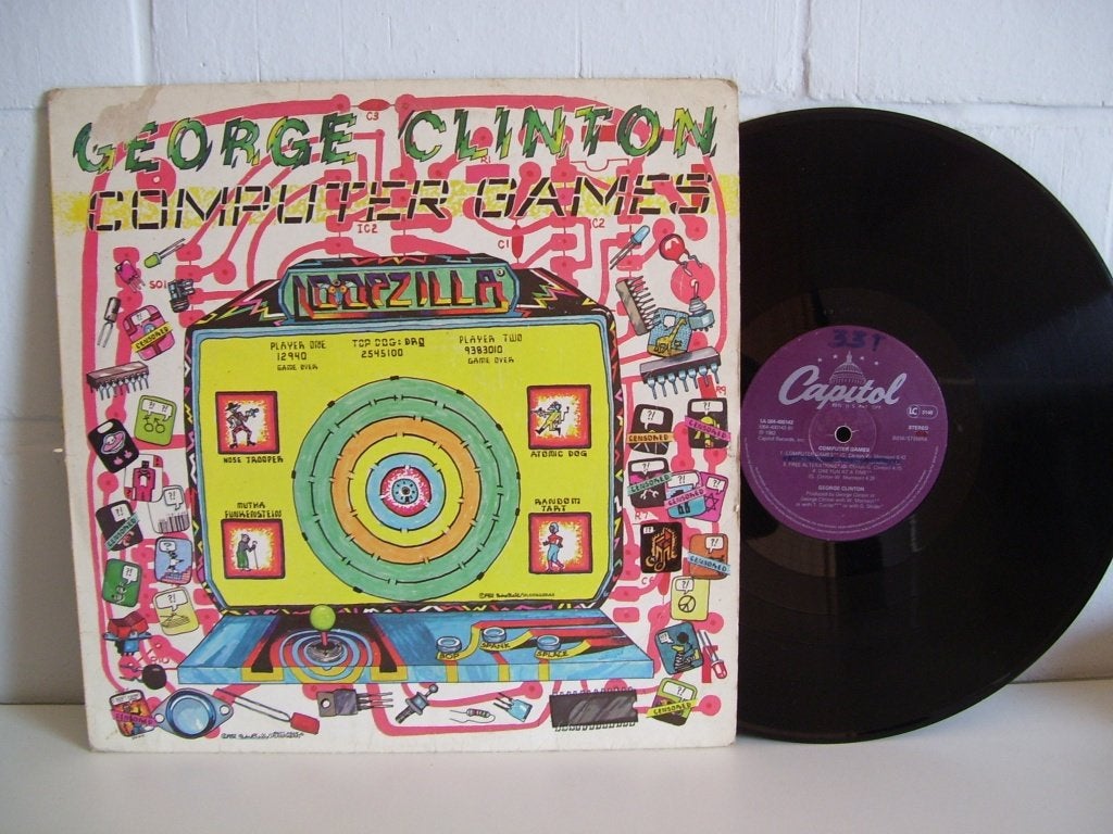 GEORGE CLINTON  computer games, Cd's en Dvd's, Vinyl | R&B en Soul, LP, Gebruikt, Funk, Originele persing