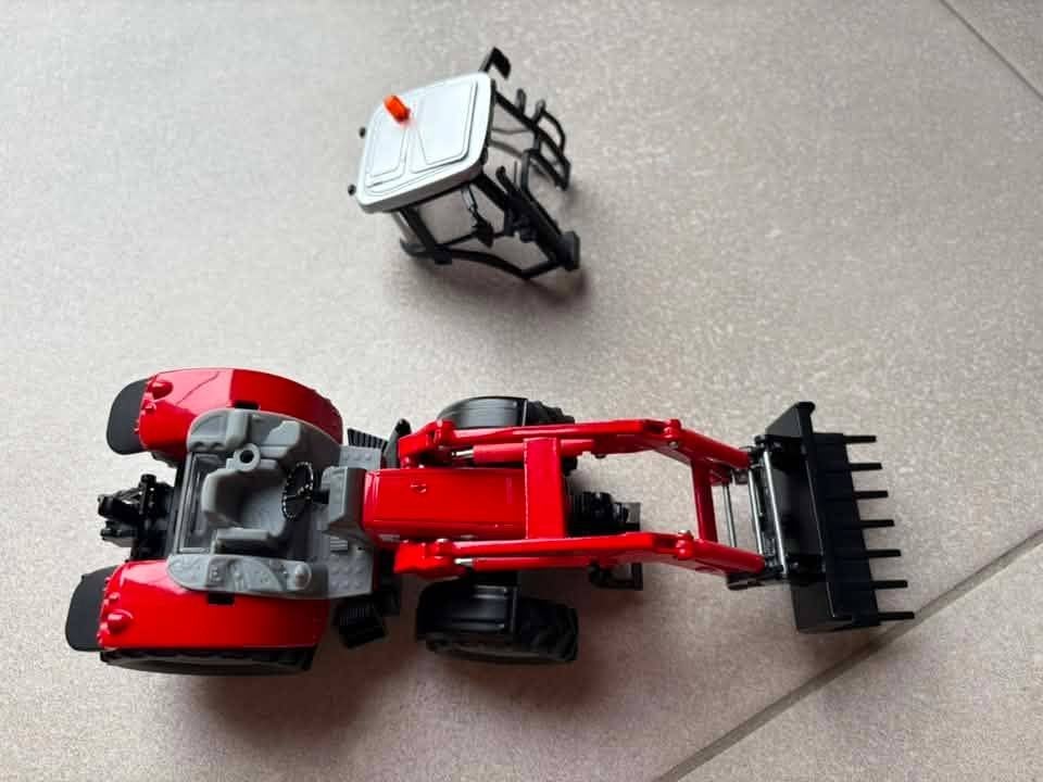 SIKU 3653, Tracteur Massey Ferguson 1:32, Ophalen, Zo goed als nieuw, Tractor of Landbouw, SIKU