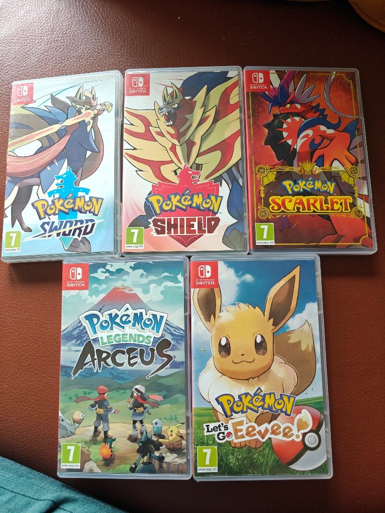 Nintendo Switch spellen Pokémon, Gebruikt, 1 speler, Vanaf 7 jaar, Ophalen