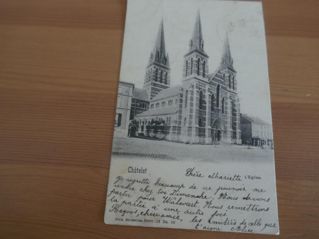 châtelet l'église, Envoi, Affranchie, Hainaut