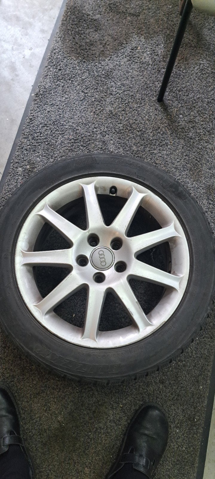 winterwielen, Auto-onderdelen, Ophalen, Gebruikt, Banden en Velgen, 17 inch