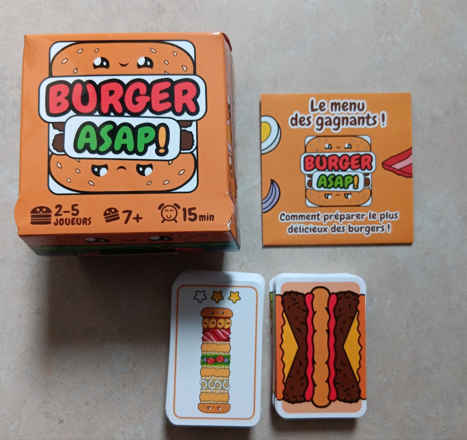 Jeux de société Burger asap, Papayoo, à la pêche, dominos, Hobby en Vrije tijd, Ophalen of Verzenden