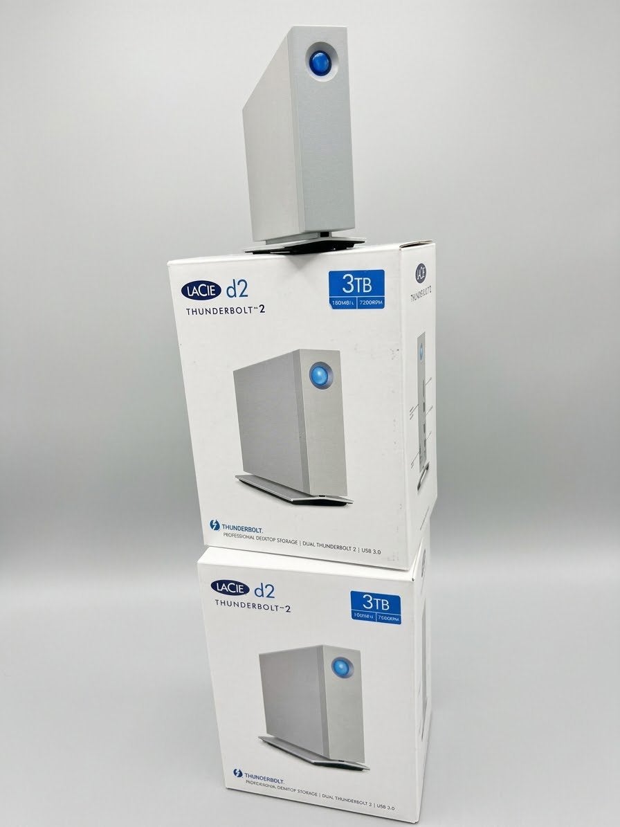 2xLacie d2 thunderbold2, Computers en Software, Ophalen, Zo goed als nieuw