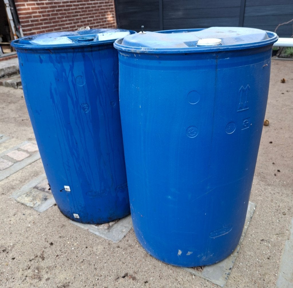 Plastic vaat, Ophalen, Gebruikt
