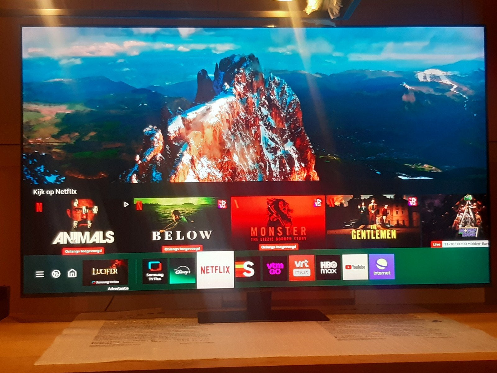 8K Samsung QLED 65inch smart tv, Enlèvement, QLED, Samsung, Smart TV