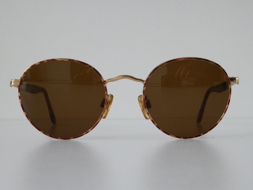 Lunettes de soleil Sergio Tacchini. Unisexe Tortue., Autres marques, Enlèvement ou Envoi, Autres couleurs, Comme neuf
