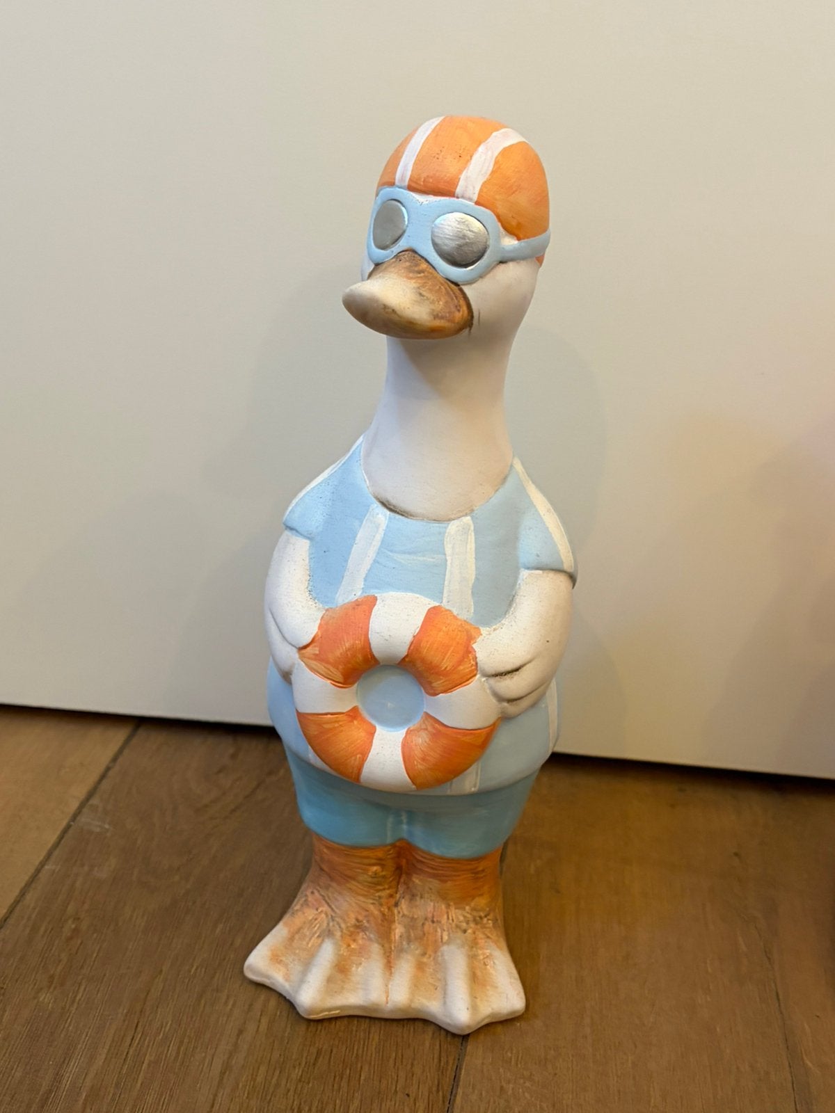 Beeld - Eend - 32 cm hoog, Ophalen of Verzenden, Zo goed als nieuw, Dier