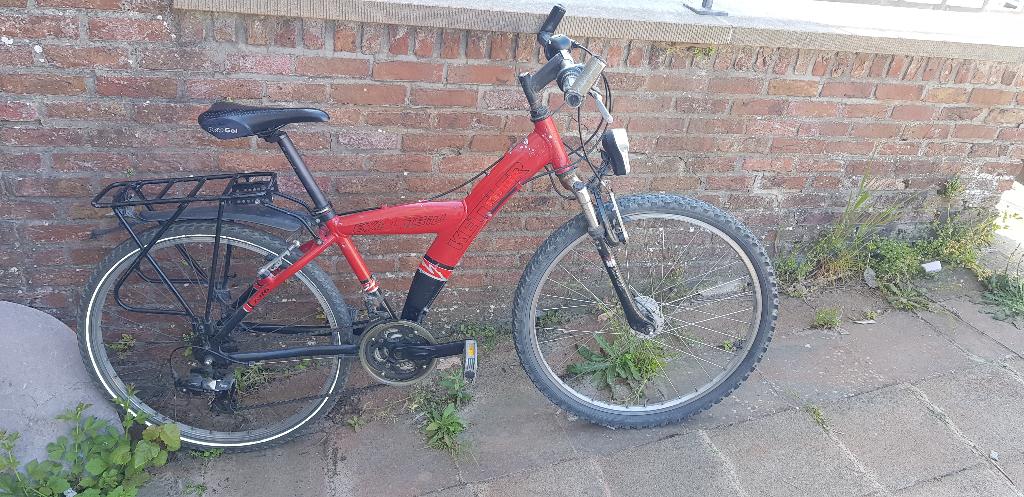 Fiets 26 inch, Fietsen en Brommers, Terugtraprem, Gebruikt, Versnellingen, Kettler
