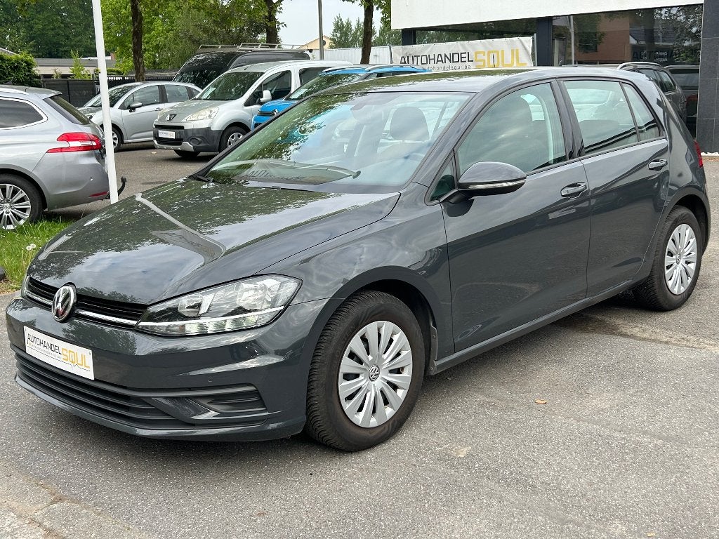 VW Golf 1.0TSI, 2019, 95.830km, GPS, PDC, Carplay, Garantie, Argent ou Gris, Achat, Euro 6, Entreprise
