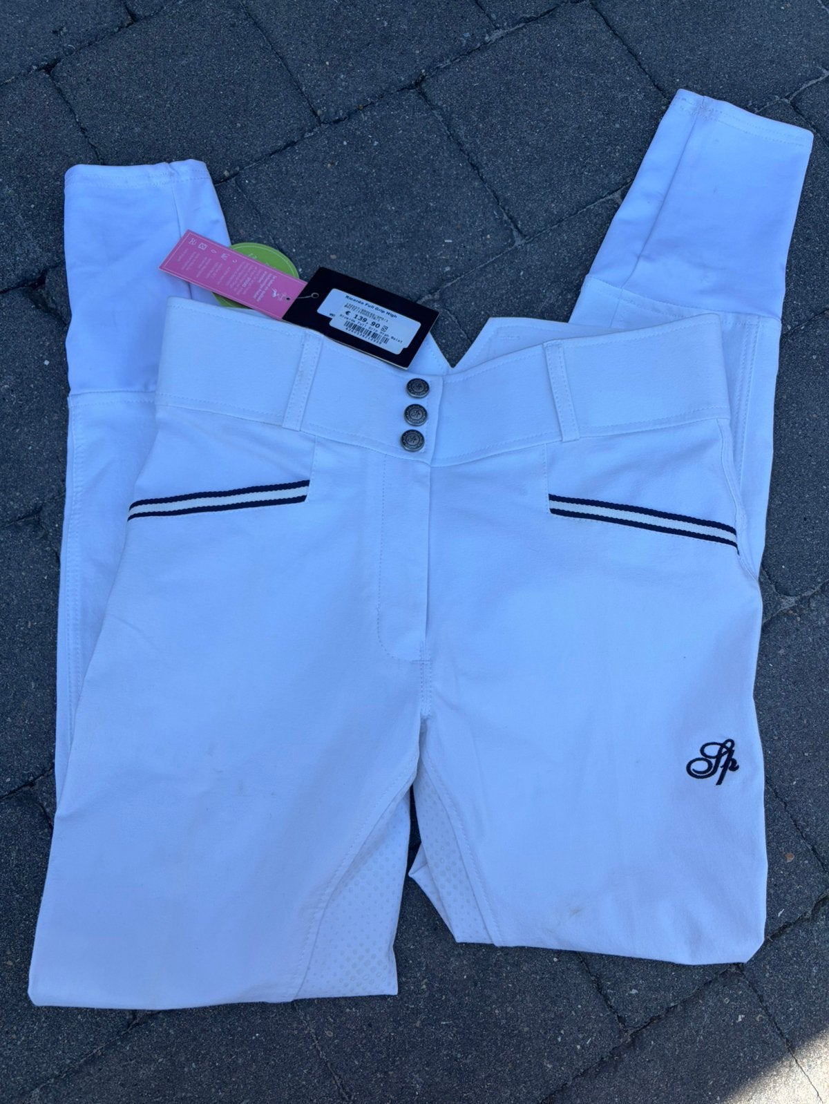 Witte rijbroek, Dieren en Toebehoren, Ophalen, Nieuw, Onderkleding, Springen