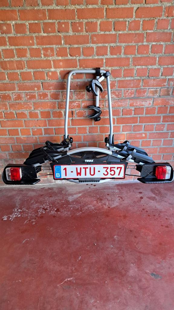 Porte-vélos Thule jusqu'à 60 kg !, Autos : Divers, Porte-vélos, Enlèvement, 2 vélos