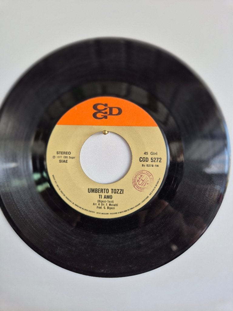 umberto tozzi, Enlèvement ou Envoi, 7 inch, Utilisé, Pop