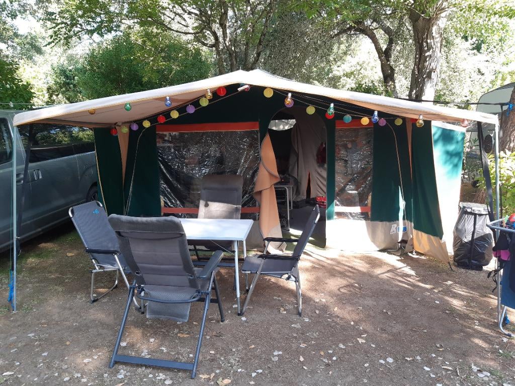 Vouwwagen Raclet Bermudes, Caravanes & Camping, Caravanes pliantes, Raclet, jusqu'à 6, Autre, Enlèvement
