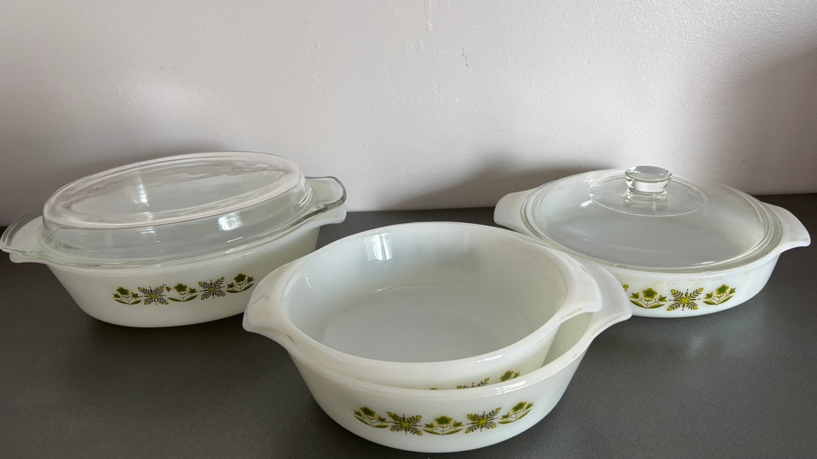 6-delige set ovenschalen, Ophalen