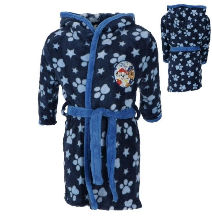 Paw Patrol fleece Badjas - Maat 110/116 - 122/128, Kinderen en Baby's, Kinderkleding | Maat 122, Nacht- of Onderkleding, Nieuw