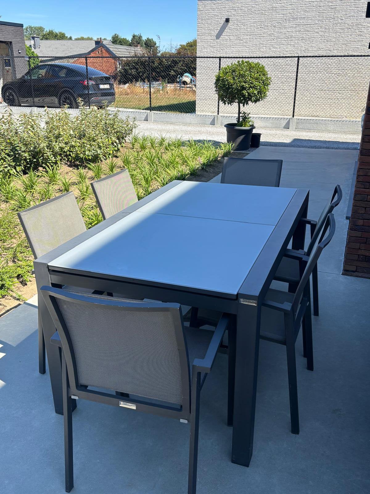 Tuintafel met stoelen Jetib& Kebon, Enlèvement, Utilisé