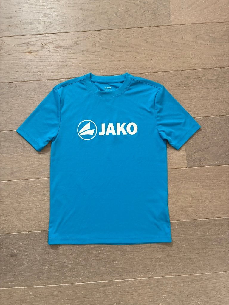 Blauwe Sport T-shirt van Jako (Maat 152 / 11-12 jaar), Jako, Jongen of Meisje, Sport- of Zwemkleding, Ophalen of Verzenden