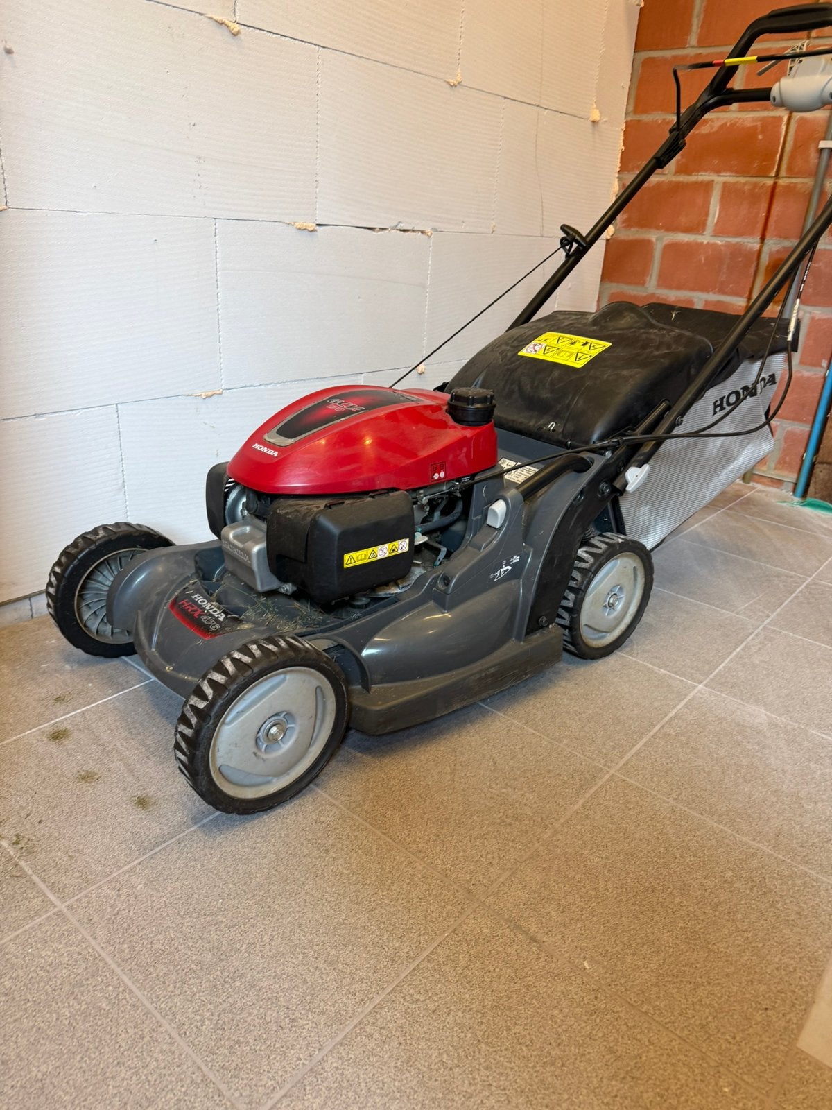 Honda grasmachine, Ophalen, Zo goed als nieuw