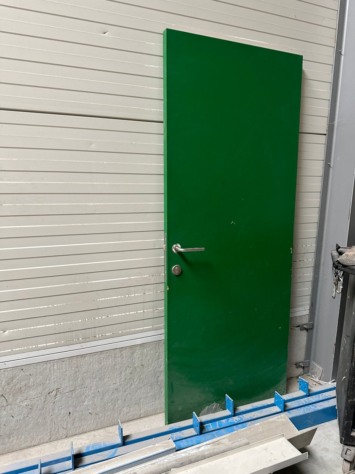 Houten deur 2m07x82cm., Ophalen, Gebruikt, 80 tot 100 cm, Binnendeur