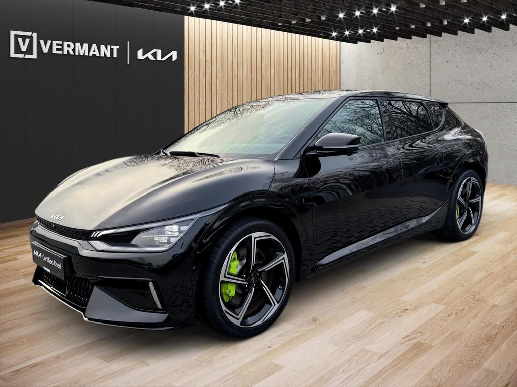 Kia EV6 GT - 585 pk, Autos, Kia, Achat, https://public.car-pass.be/vhr/fdea5b4b-ab53-4044-aa48-eff2f5cc7c14, Noir, 5 portes