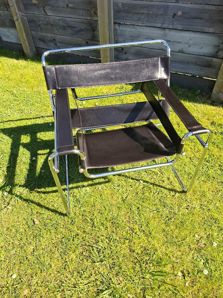 Vintage design zetel replica Breuer  jaren 1970., Antiek en Kunst, Ophalen