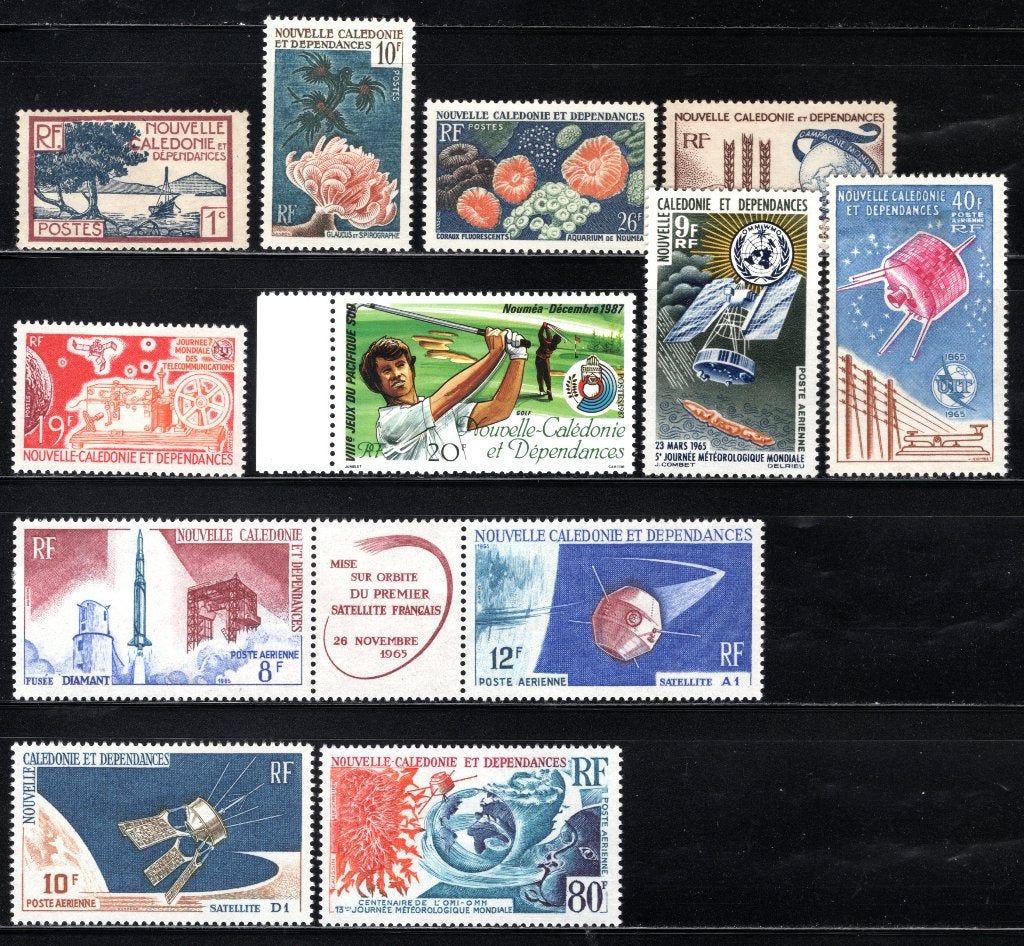 NOUVELLE CALEDONIE Lot zegels MH/MNH, Postzegels en Munten, Postzegels | Oceanië, Verzenden, Postfris