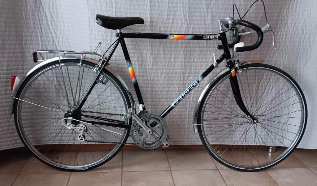 fietsen oldtimer, Ophalen, Gebruikt