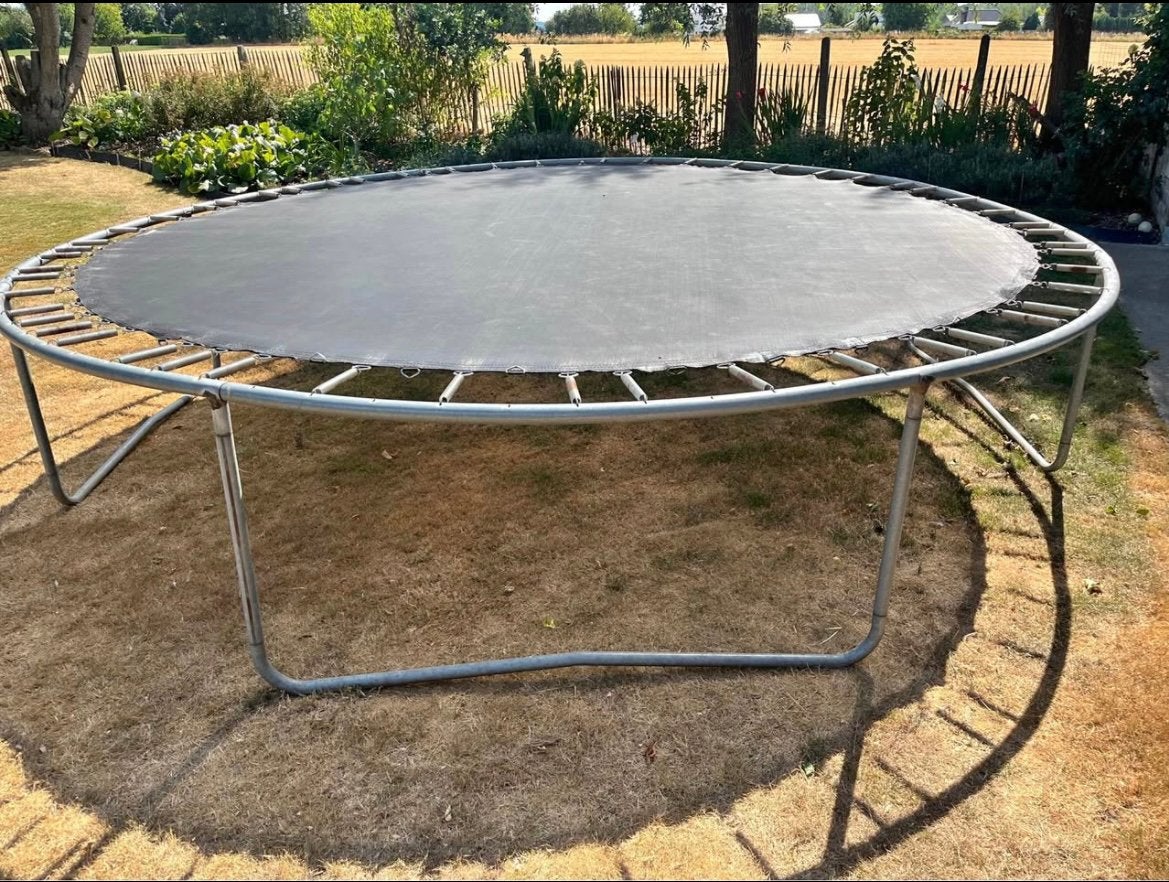 Trampoline diameter 4m, Ophalen, Gebruikt