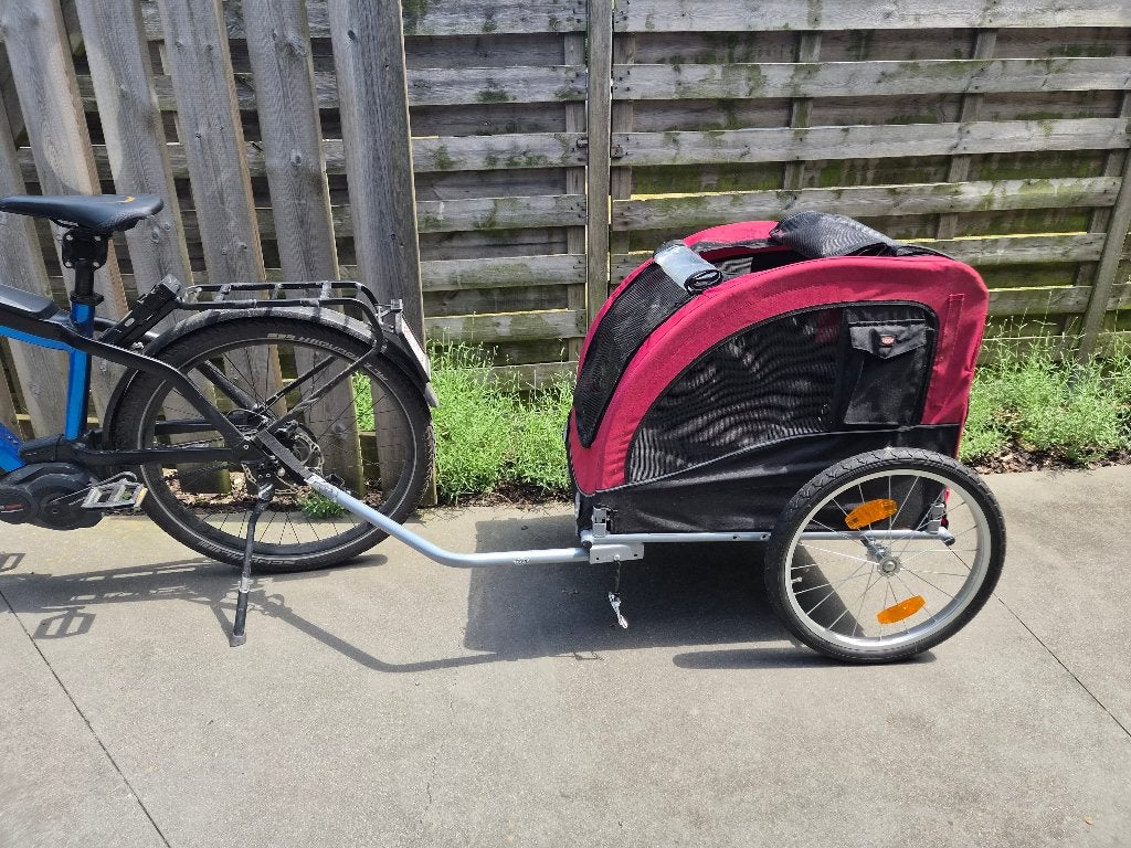 Honden fietskar merk trixie, Fietsen en Brommers, Fietsaccessoires | Aanhangwagens en Karren, Ophalen, Trixie, Gebruikt, Opvouwbaar