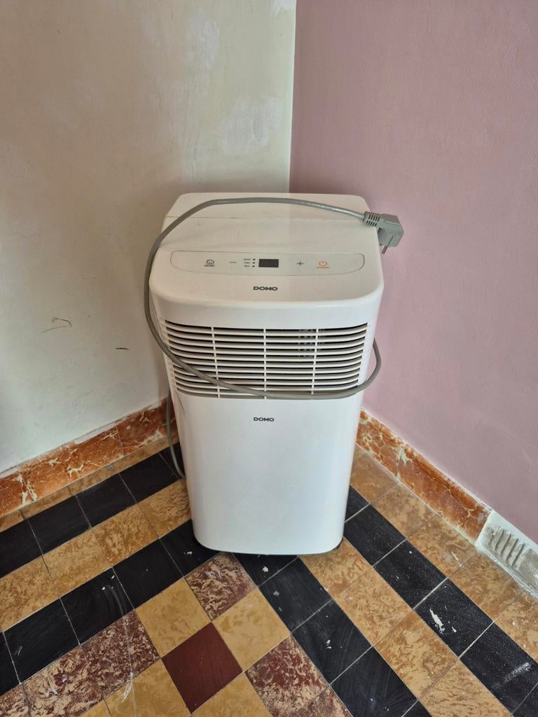 Airco merk domo, Ophalen, Mobiele airco