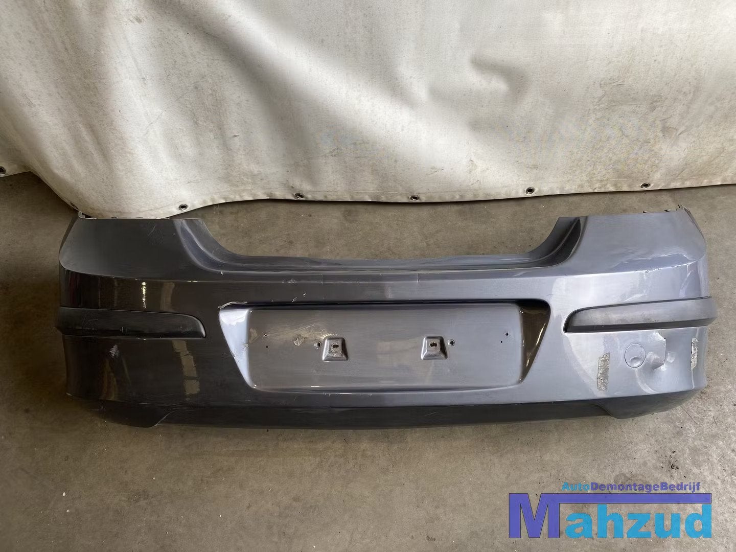 OPEL ASTRA H Grijs achterbumper, Auto-onderdelen, Carrosserie, Bumper, Opel, Achter, Gebruikt