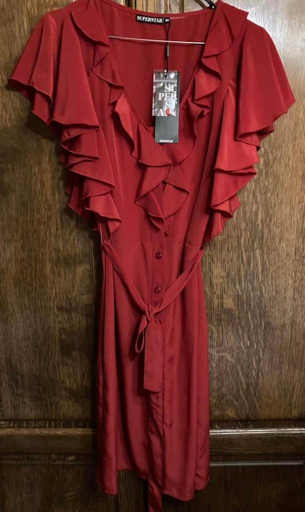 Nieuwe Superstar jurk 36., Kleding | Dames, Jurken, Ophalen of Verzenden, Nieuw, Maat 36 (S), Rood