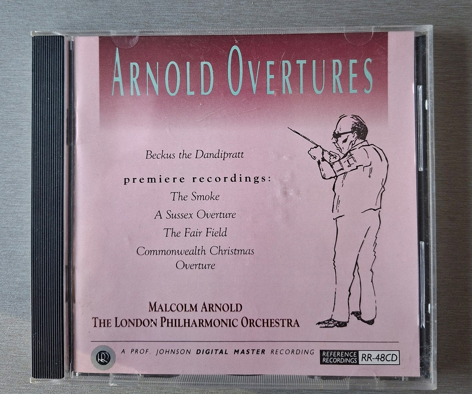 Cd. Arnold. Overtures (Reference Recordings)., Ophalen of Verzenden