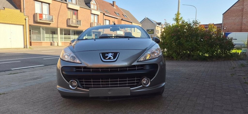 PEUGOET 207 CABRIOLET 1.6 ESSENCE TEL 0491873914, Autos, Cuir, Cabriolet, Boîte manuelle, Beige