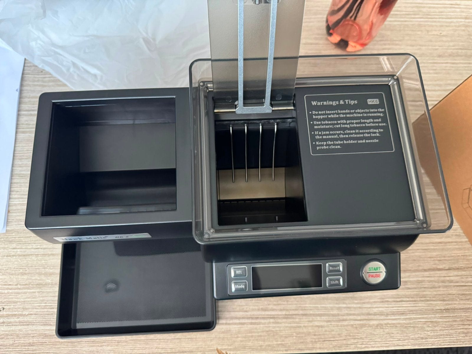 HAWKMATIC HK6 + SMART

AUTOMATİSCH SİGARETTEN ROLMACHİNE

BE, Ophalen