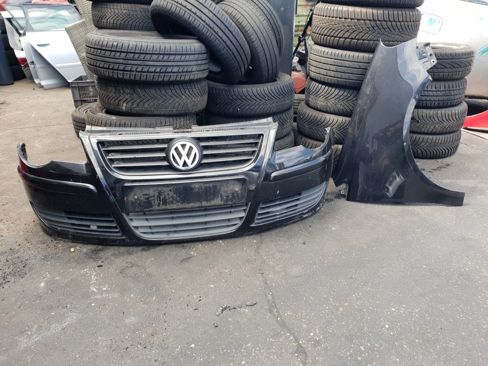 VW POLO VOORBUMPER BJ 2006 TOT 2008, Volkswagen, -, Utilisé, -