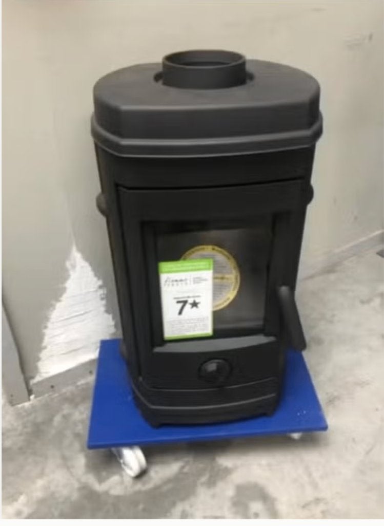 SHOWROOMMODEL Staande Kachel SK7kW, Ophalen, Gebruikt, Houtkachel
