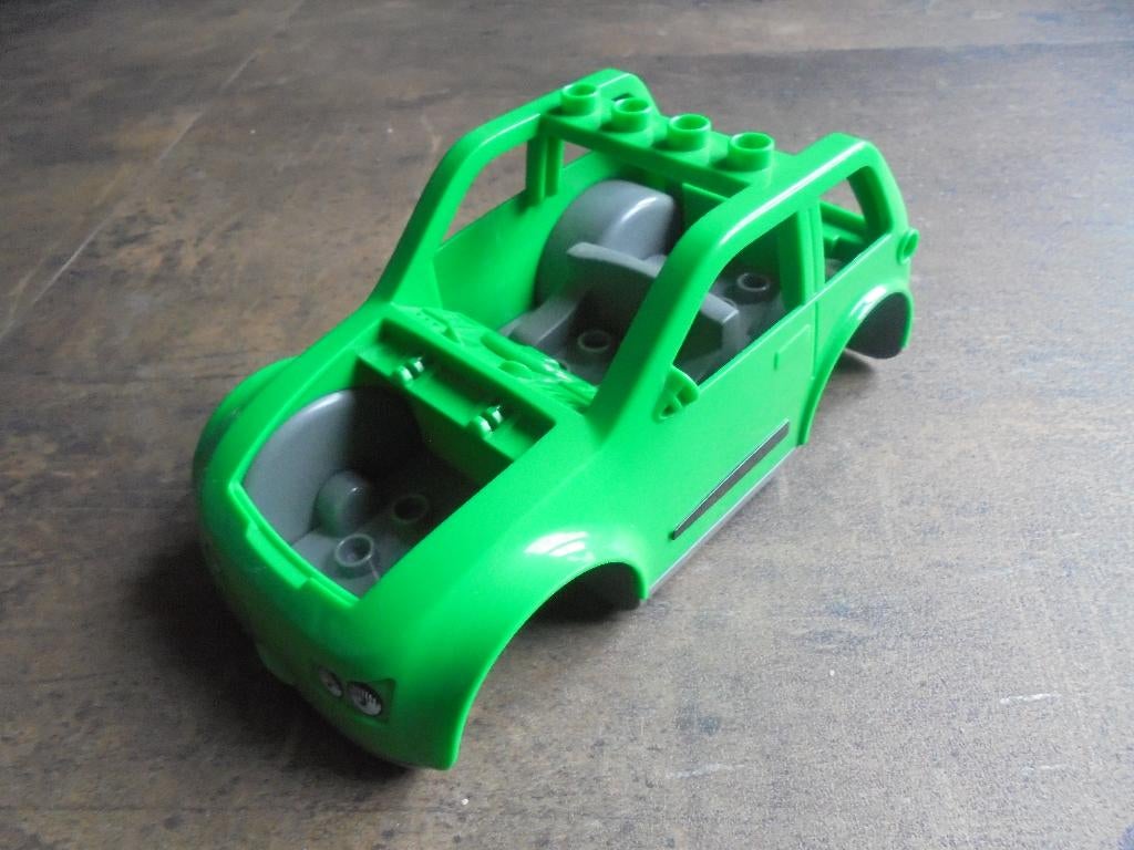 Lego Duplo Toolo Car Chassis (zie foto's), Enlèvement ou Envoi, Utilisé, Briques en vrac, Duplo
