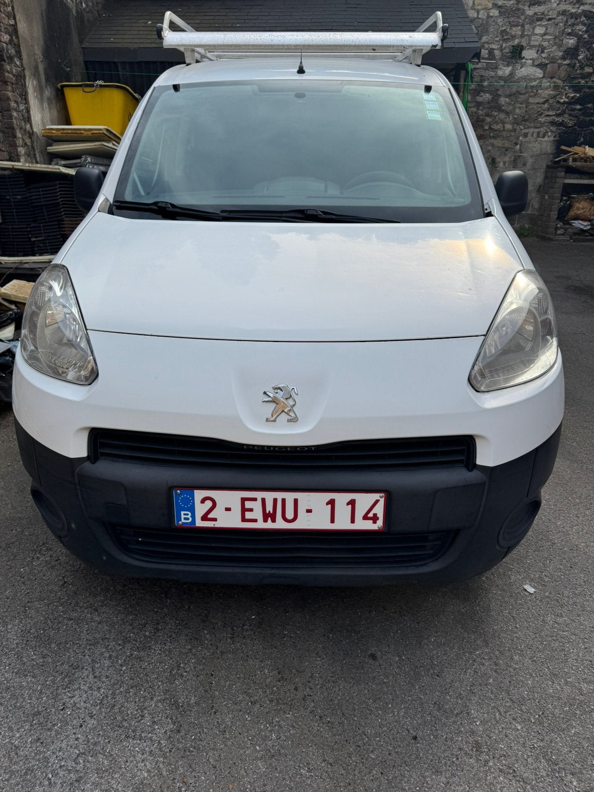 Peugeot partenaire utilitaire euro 5B, Autos, Peugeot, Particulier, Vitres électriques, Diesel, 4 portes, Boîte manuelle, Blanc