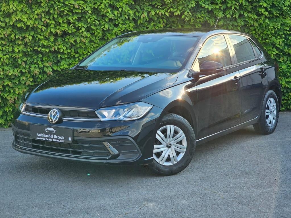 Volkswagen polo 1.0 TSI | 2025 | sensoren | apple carplay, Auto's, Voorwielaandrijving, Stof, Zwart, Bedrijf